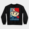 Cuphead Crewneck Sweatshirt Official Cuphead Merch