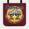 Cuphead And Mugman Tote Official Cuphead Merch