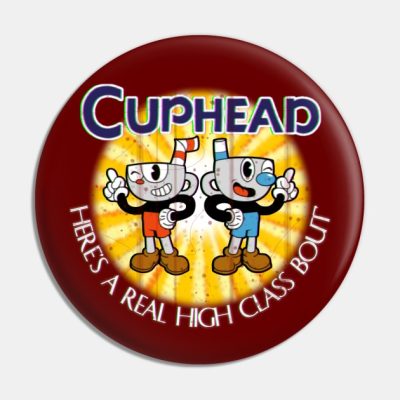 Cuphead And Mugman Pin Official Cuphead Merch