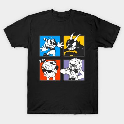Cuphead Characters T-Shirt Official Cuphead Merch