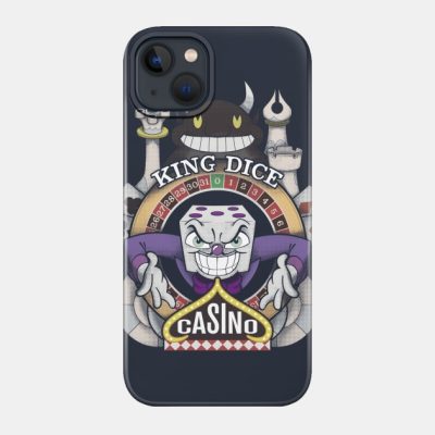 Cuphead King Dice Casino Phone Case Official Cuphead Merch