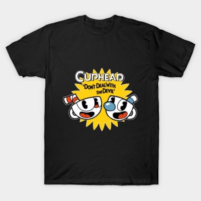 Cuphead Dont Deal With The Devil T-Shirt Official Cuphead Merch