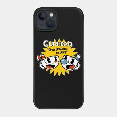 Cuphead Dont Deal With The Devil Phone Case Official Cuphead Merch
