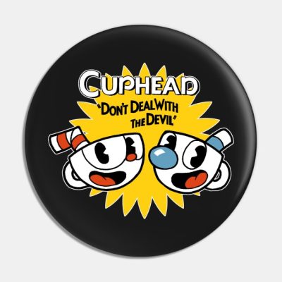 Cuphead Dont Deal With The Devil Pin Official Cuphead Merch
