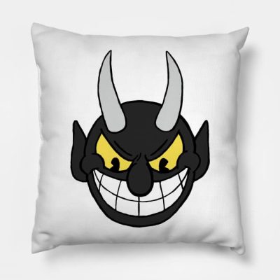 Cuphead Devil Throw Pillow Official Cuphead Merch