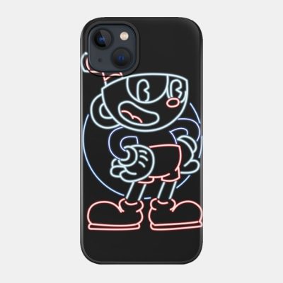 Cuphead Neon Phone Case Official Cuphead Merch