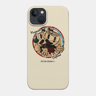 Cuphead Old Cartoon Style Phone Case Official Cuphead Merch