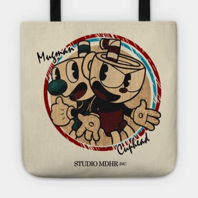 Cuphead Old Cartoon Style Tote Official Cuphead Merch