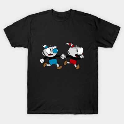 Cuphead And Mugman T-Shirt Official Cuphead Merch