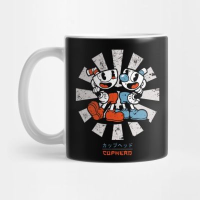 Cuphead Retro Japanese Mug Official Cuphead Merch