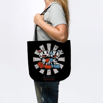 Cuphead Retro Japanese Tote Official Cuphead Merch