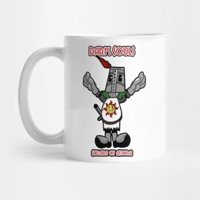 Solaire Of Astora Cuphead Style Mug Official Cuphead Merch