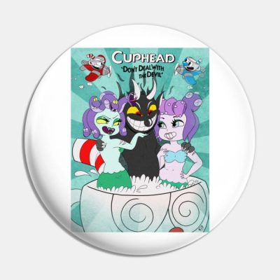 Cuphead The Devils Jacuzzy Pin Official Cuphead Merch