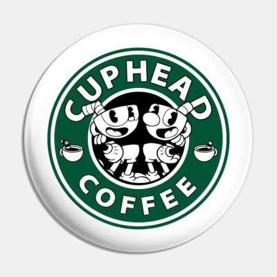 Coffee Cuphead Exclusive Pin Official Cuphead Merch