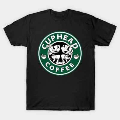 Coffee Cuphead Exclusive T-Shirt Official Cuphead Merch