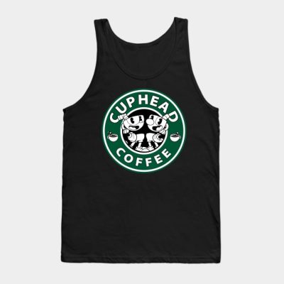 Coffee Cuphead Exclusive Tank Top Official Cuphead Merch