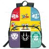 CUPHEAD Print Boys Girls Backpack Students Cartoon School Bags Children Anime Bagpacks Kids Rucksack Unisex Travel 3 - Cuphead Store