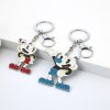 Cartoon Game Cuphead Keychain Cup Head Key Chains Metal Keyrings Porte Clef Rat Key Holder Keyring 4 - Cuphead Store
