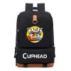 Cuphead Game Mugman Backpack For Boys Girls Travel Shoulder Backpack Men Women Large Capacity Daily Bookbag - Cuphead Store