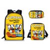 Fashion Creative Cuphead Pattern 3D Print 3pcs Set pupil School Bags Laptop Daypack Backpack Inclined shoulder 3 - Cuphead Store