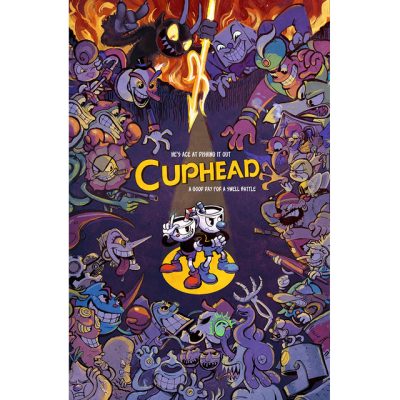 The Devil Cuphead Craps Posters Game Anime Cartoon Canvas Painting Pictures for Modern Bedroom Club Wall 13 - Cuphead Store