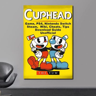 The Devil Cuphead Craps Posters Game Anime Cartoon Canvas Painting Pictures for Modern Bedroom Club Wall 8 - Cuphead Store