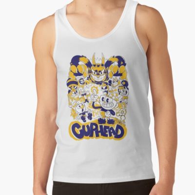 The Cuphead Vintage Tank Top Official Cuphead Merch