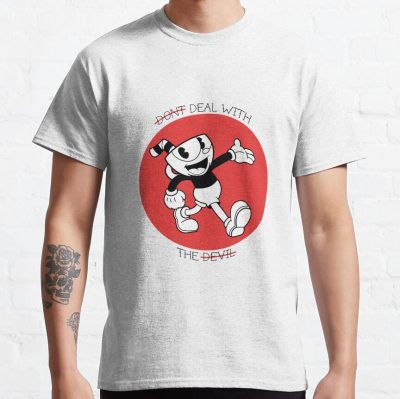 Cuphead- Don'T Deal With The Devil T-Shirt Official Cuphead Merch