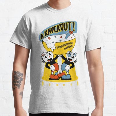 Brothers Mugs T-Shirt Official Cuphead Merch