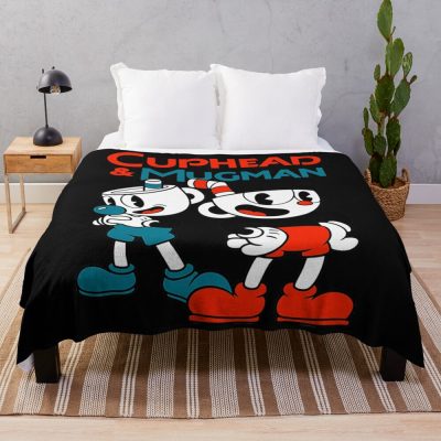 Cuphead 13 Throw Blanket Official Cuphead Merch