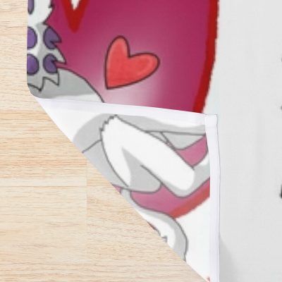Werewolf King Dice Valentines (Cuphead Show) Shower Curtain Official Cuphead Merch