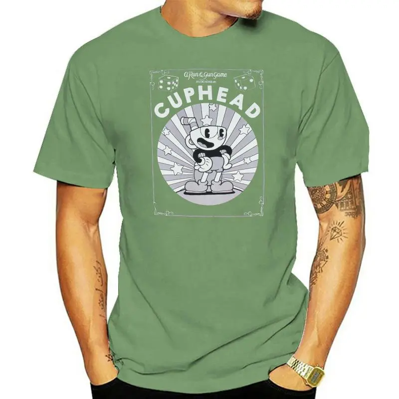 Cuphead A Run Gun Game Starring Cuphead Men S T Shirt New Cool Tee Shirt - Cuphead Store
