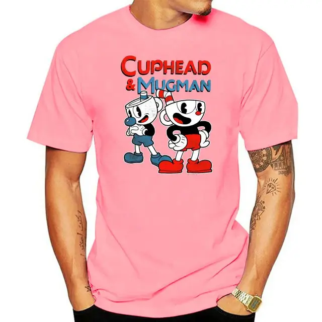 Cuphead Retro Best Friend Mugman Mens Graphic T Shirt Harajuku Summer 2022 Tshirt.jpg 640x640 16 - Cuphead Store